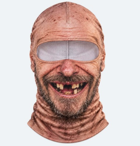 Gappy face ski mask