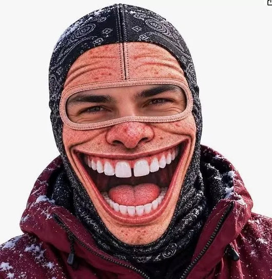Laughing Face ski mask